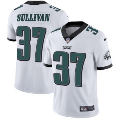Nike Philadelphia Eagles #37 Tre Sullivan White Men's Stitched NFL Vapor Untouchable Limited Jersey Men's